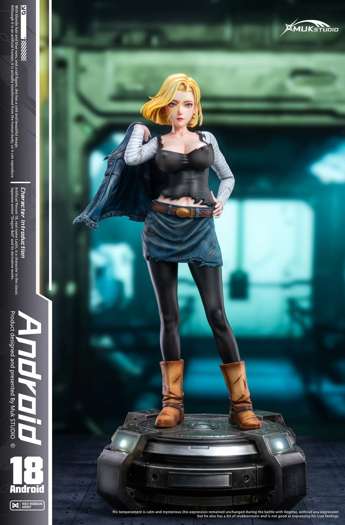 Dragon Ball MUK Studio Android 18 Resin Statue