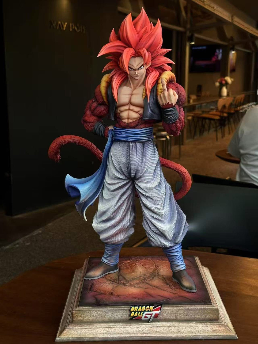 Dragon Ball NP Studio SSJ4 Gogeta Resin Statue