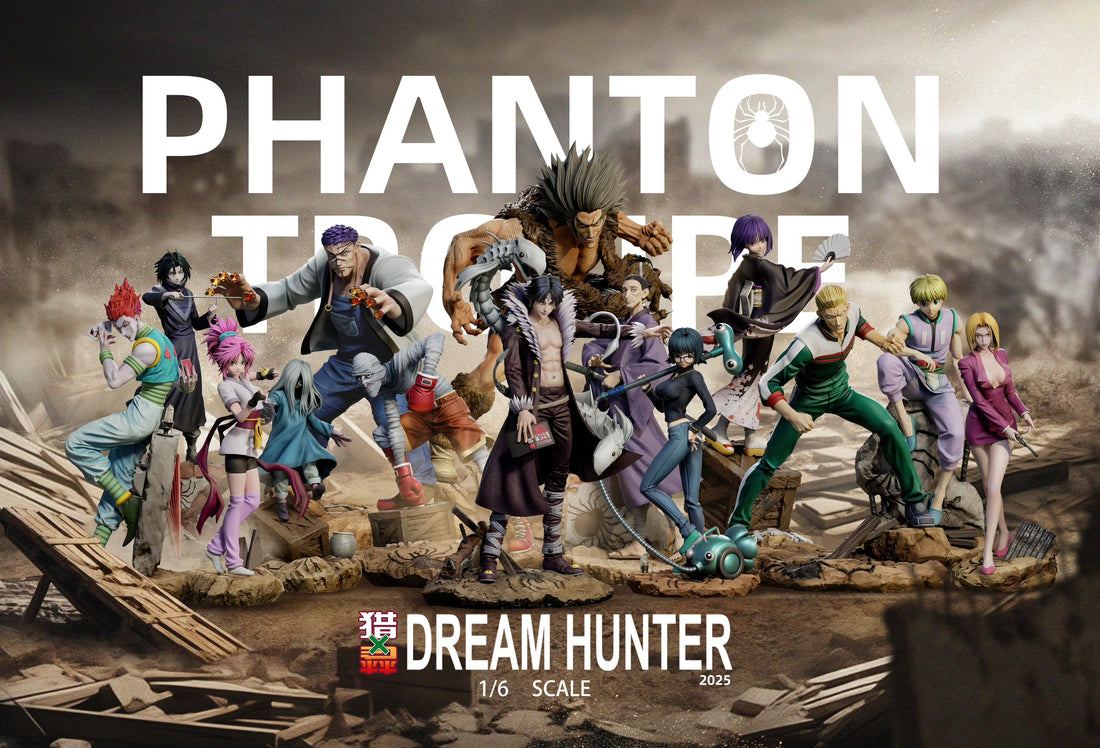 Hunter x Hunter Dream Hunter Studio Phantom Troupe Resin Statue