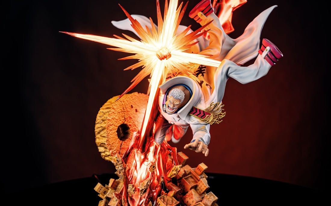 One Piece Rain Studio Monkey D Garp Resin Statue