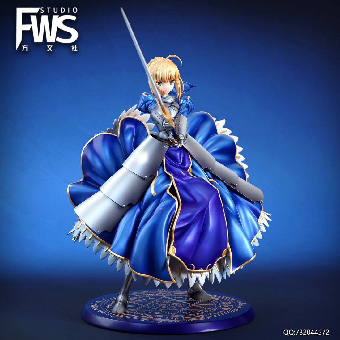 Fate Stay Night FWS Studio Saber Resin Statue