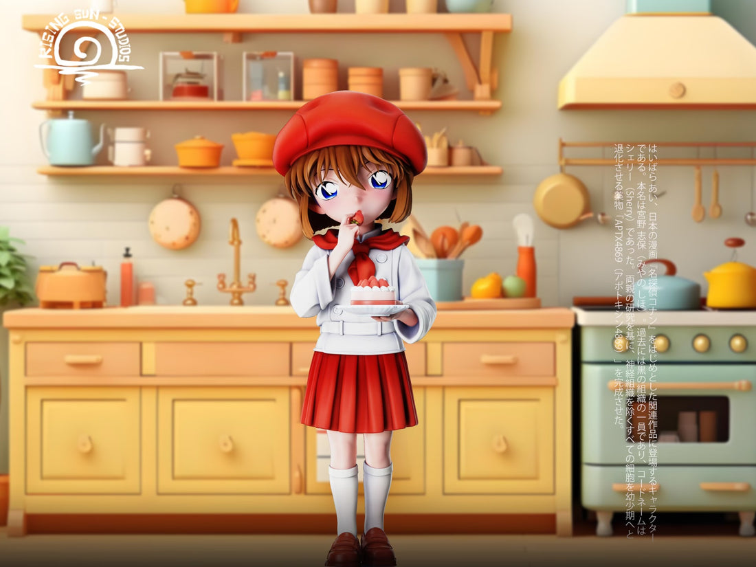 Detective Conan RS Studio Strawberry Haibara Ai Resin Statue