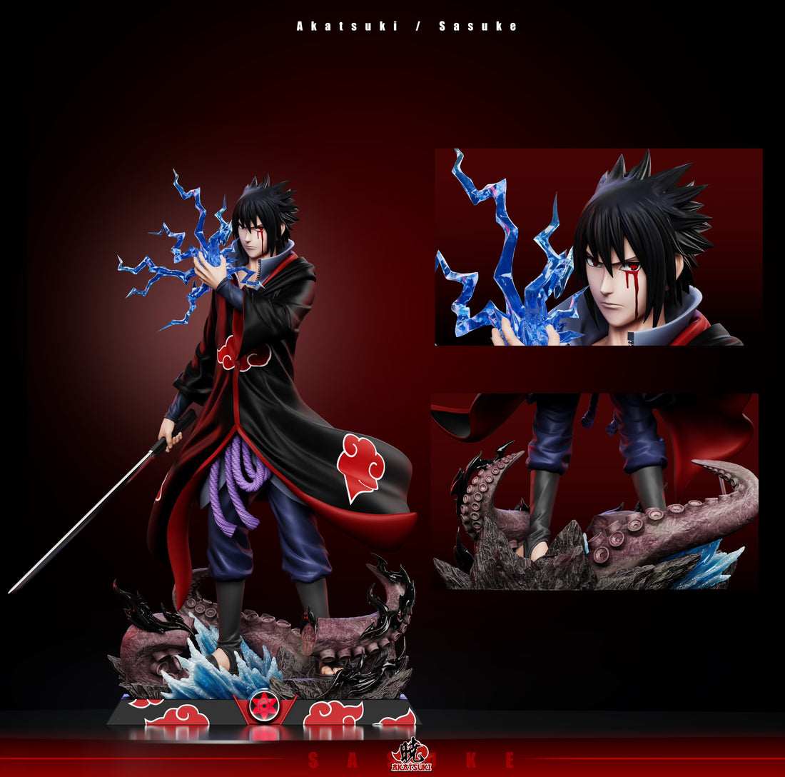 Naruto Akatsuki Studio Taka Uchiha Sasuke Resin Statue