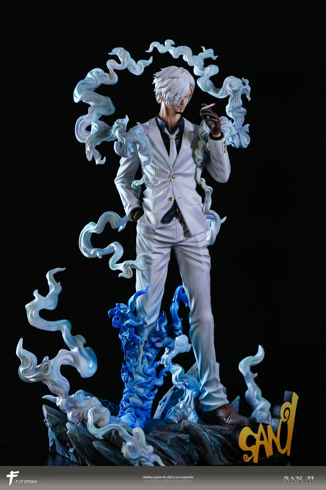 One Piece FIT Studio Nika Sanji Gear 5 Resin Statue