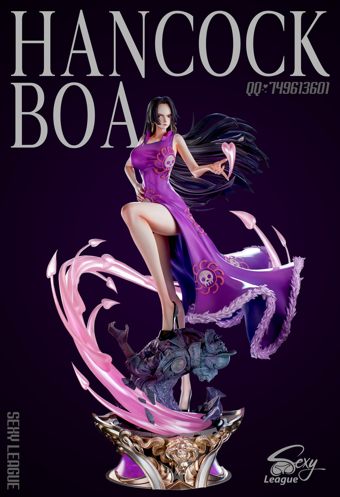 One Piece Sexy League Studio Boa Hancock Resin Statue