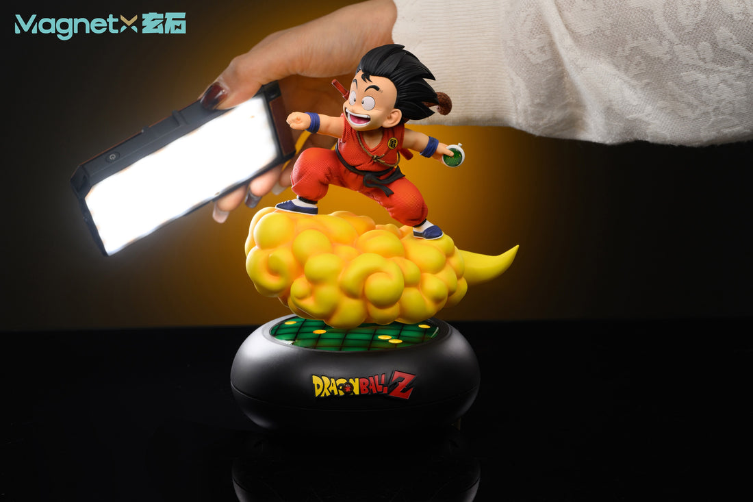 Dragon Ball RP Studio Kid Goku On Nimbus Statue