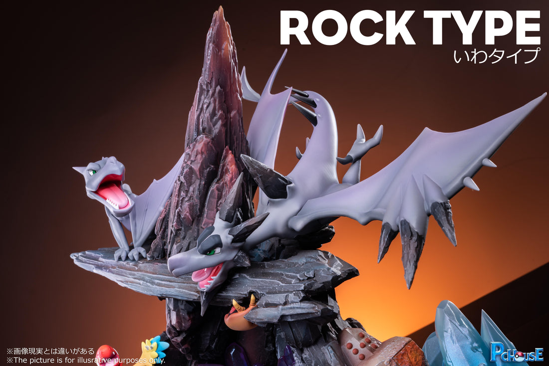 Pokemon PcHouse Studio Rock Type Resin Statue