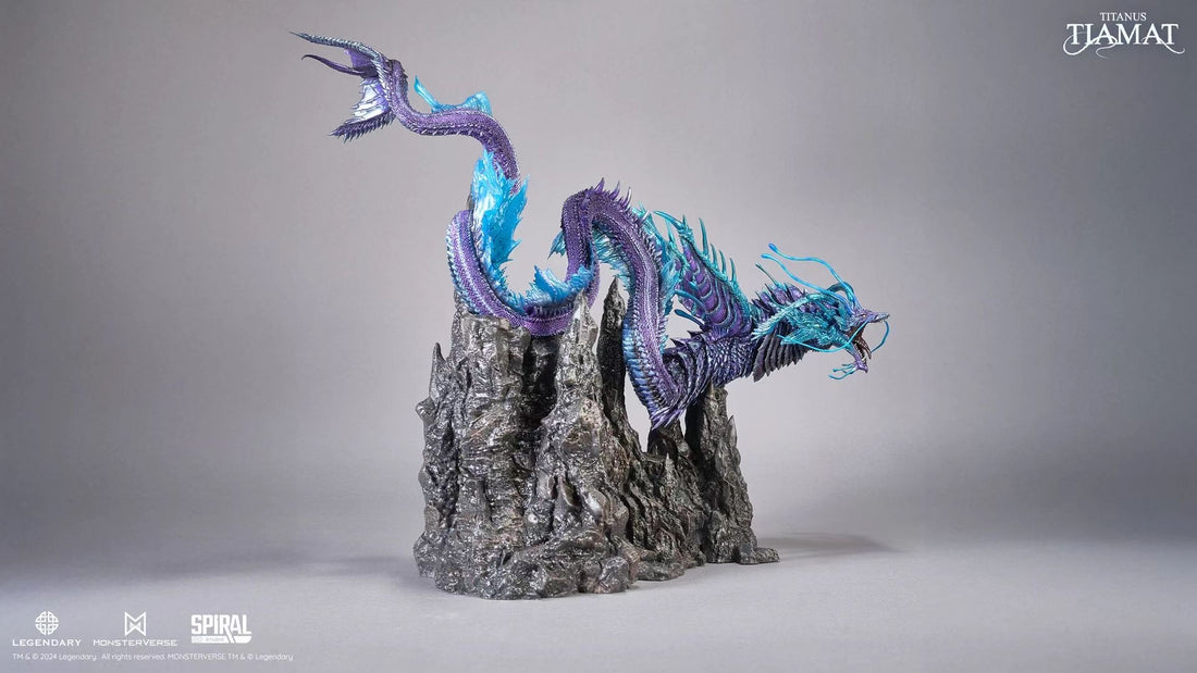 Hell of Fame Titanus Tiamat Spiral Studio Titanus Tiamat Licensed Resin Statue