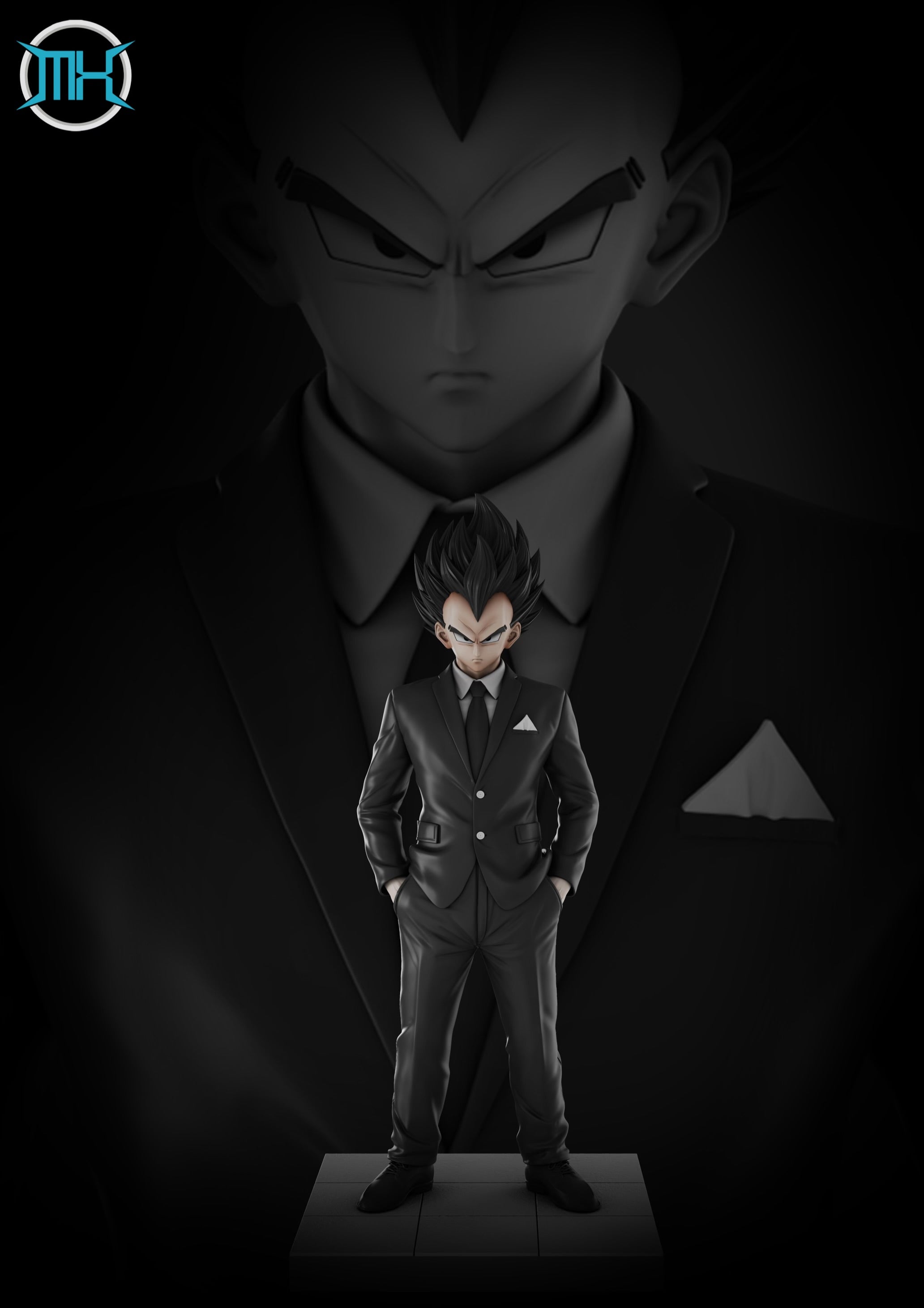 Dragon Ball Suit Vegeta Resin Statue - MX Studio [Pre-Order Closed] main image 1
