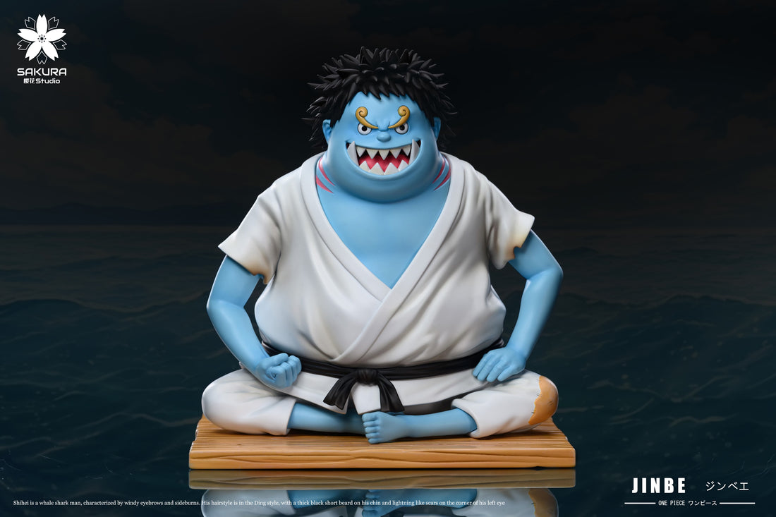 One Piece Sakura Studio Childhood Jinbe Resin Statue