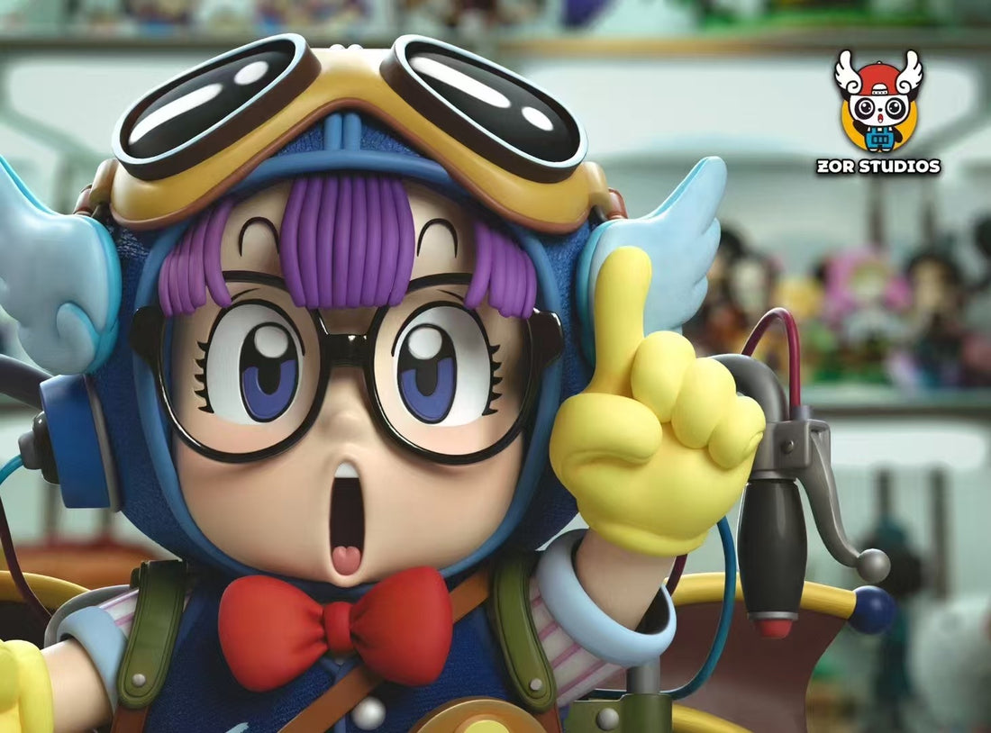 Dr Slump ZOR Studio Model Pilot Arale Resin Statue