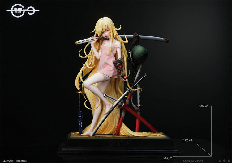 Monogatari HeRa Studio Shinobu Oshino Resin Statue