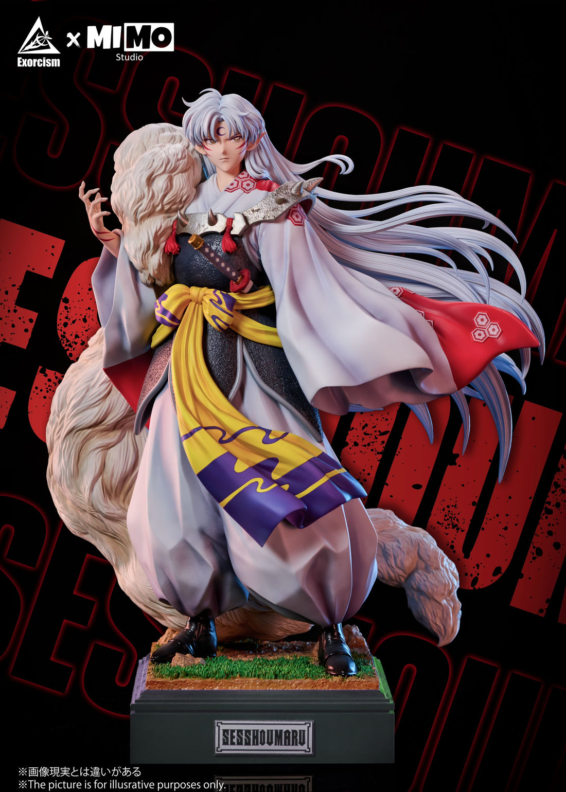 InuYasha Exorcism Studio x Mimo Studio Sesshomaru Resin Statue