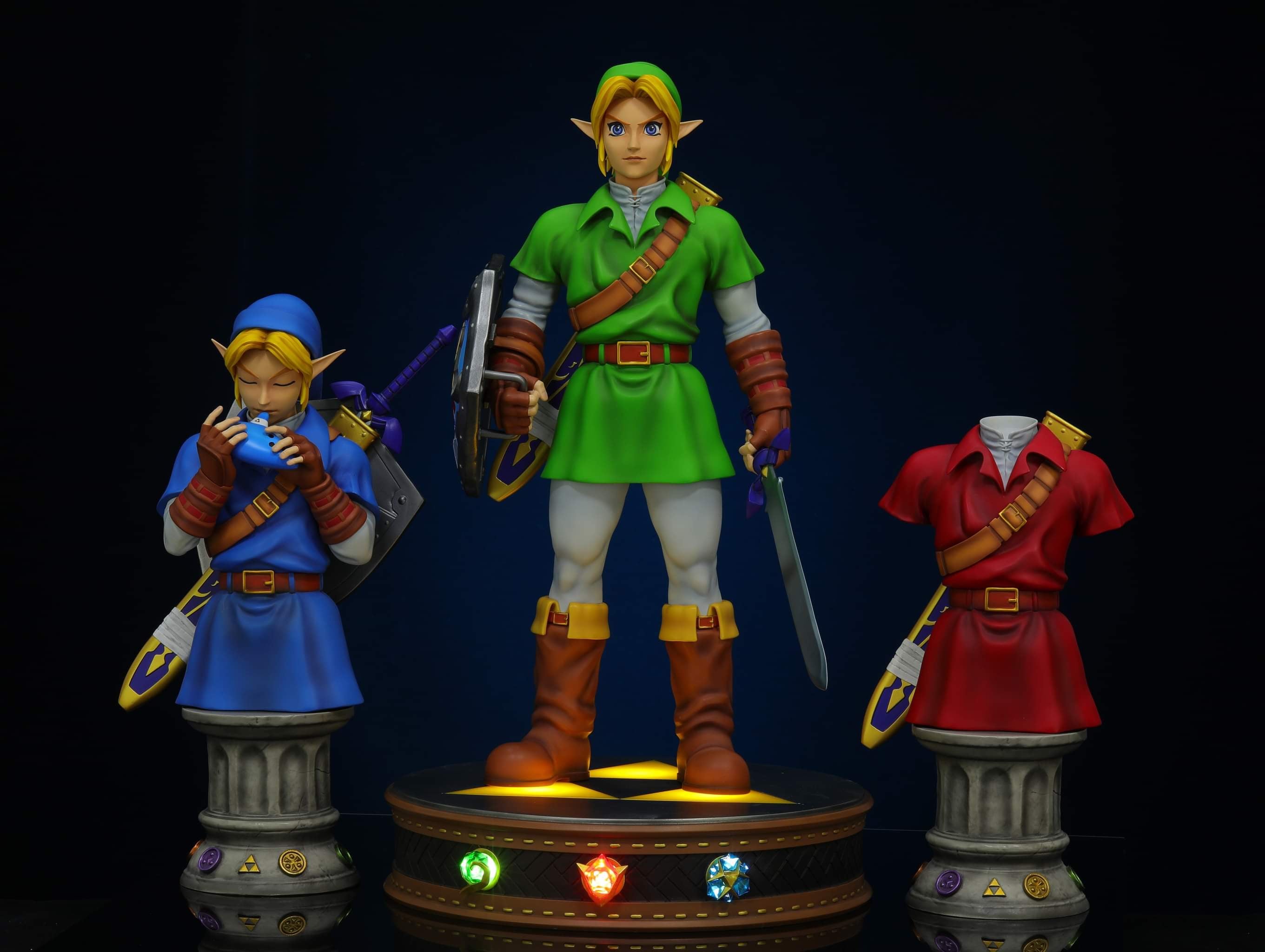 The Legends Of Zelda Kintsukuroi Creations Adult Link OOT Resin