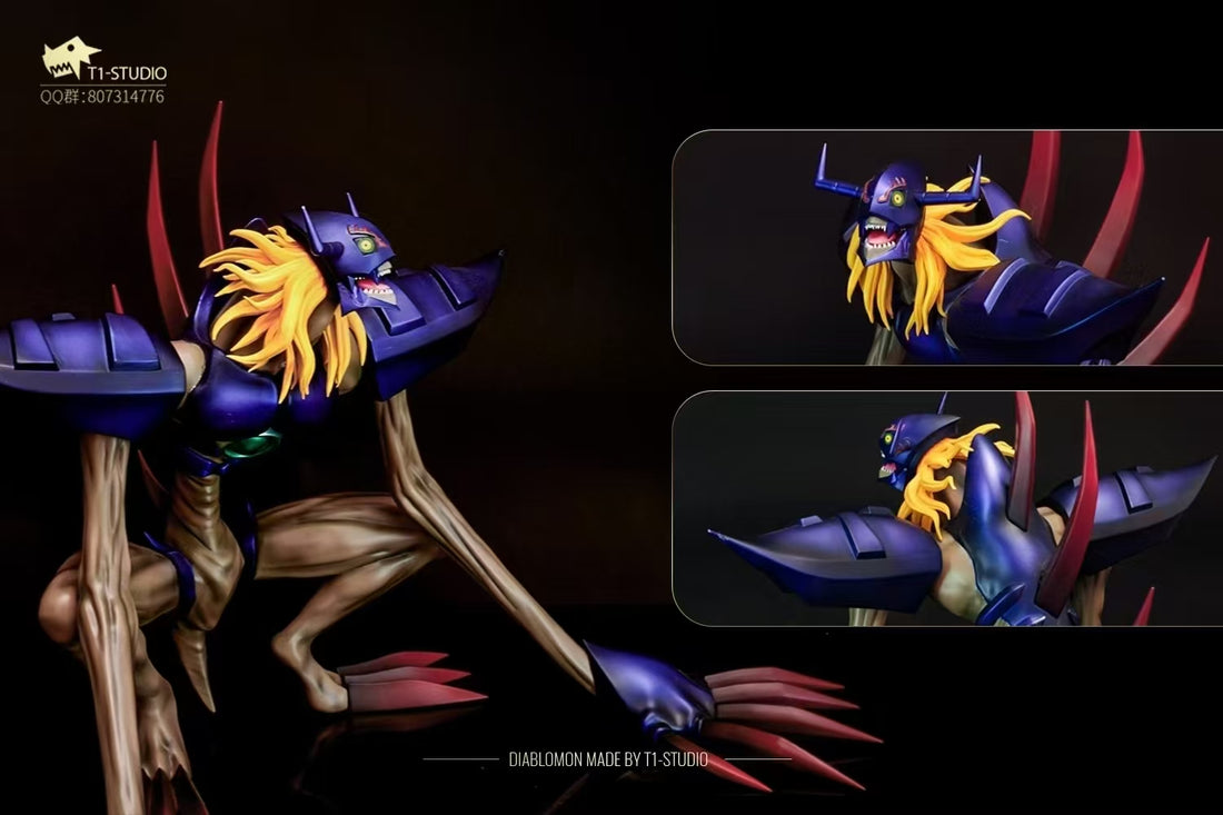 Digimon T1 Studio Diaboromon Resin Statue