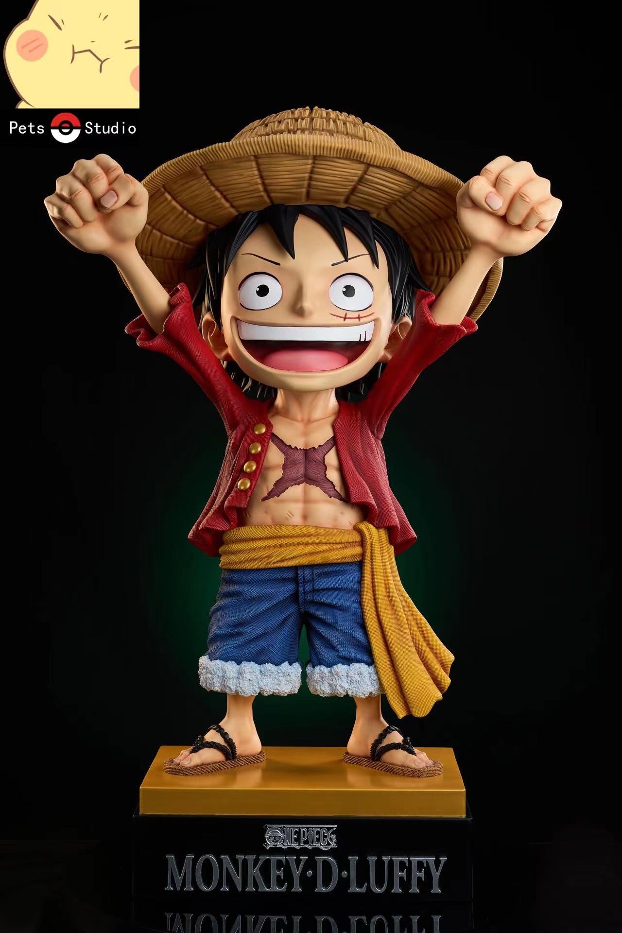 One Piece Pets Studio Luffy Gear 3 Side Effect Shrinks Lifesize