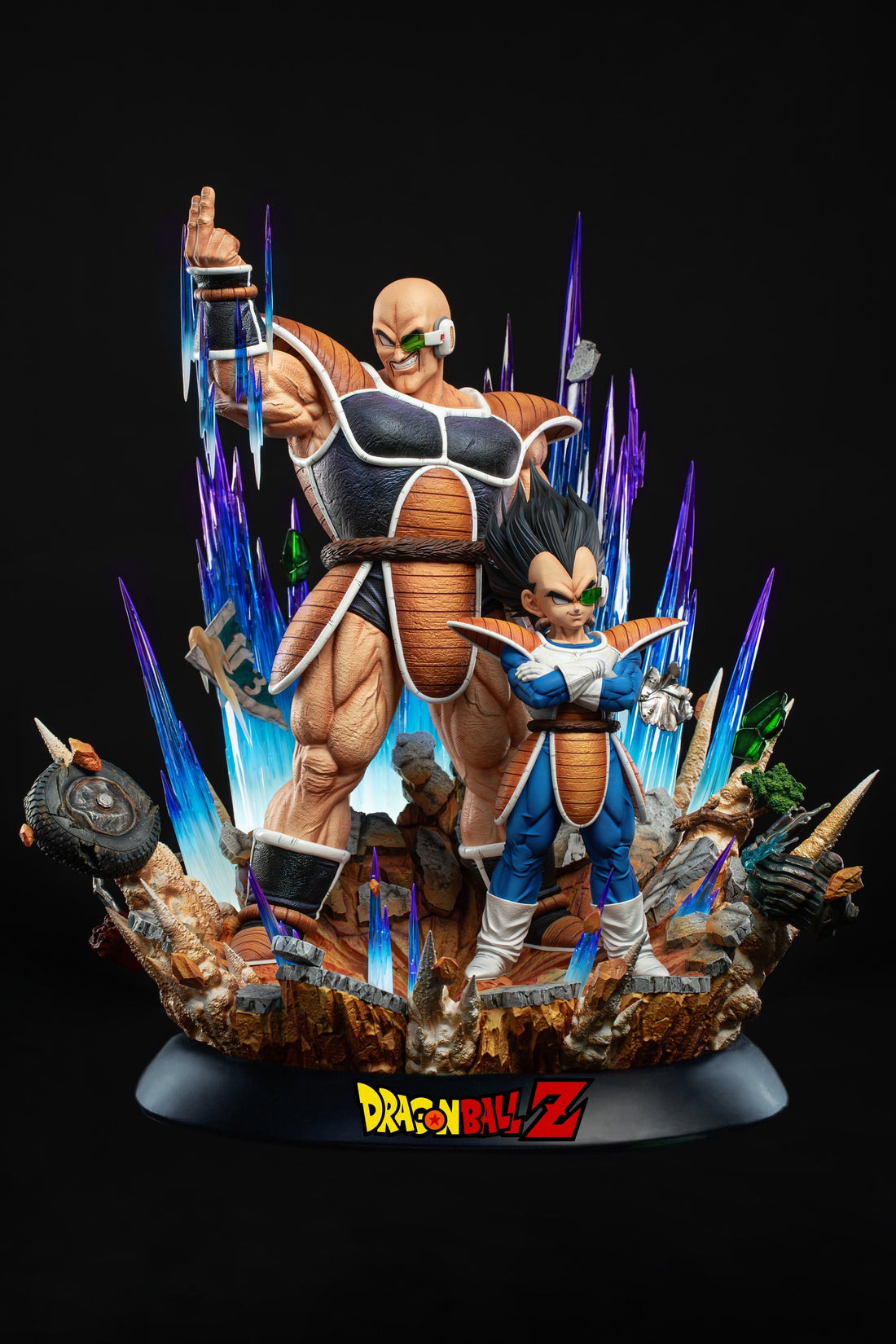Dragon Ball Clouds Studio Vegeta x Nappa Resin Statue