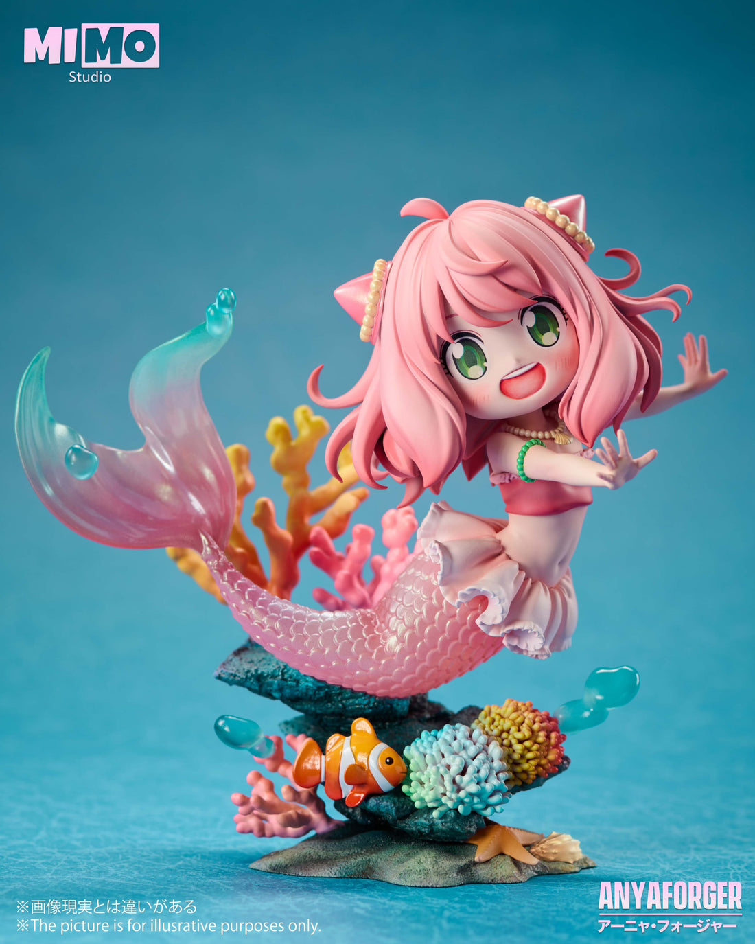 Spy x Family Mimo Studio Mermaid Anya Forger Resin Statue