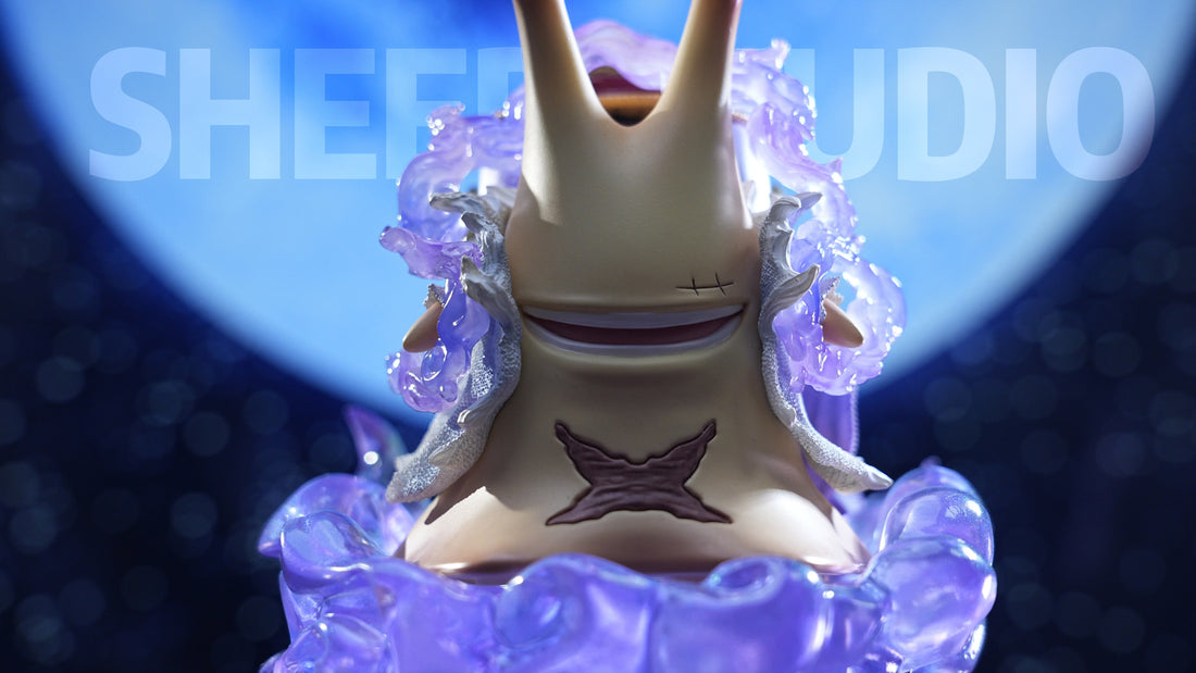 One Piece Sheep Studio Nika Luffy Den Den Mushi Resin Statue