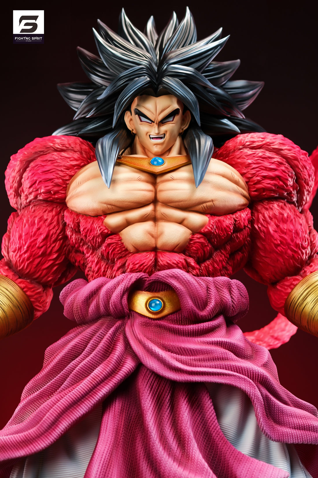 Dragon Ball Fighting Sprit Studio SSJ4 Broly Resin Statue