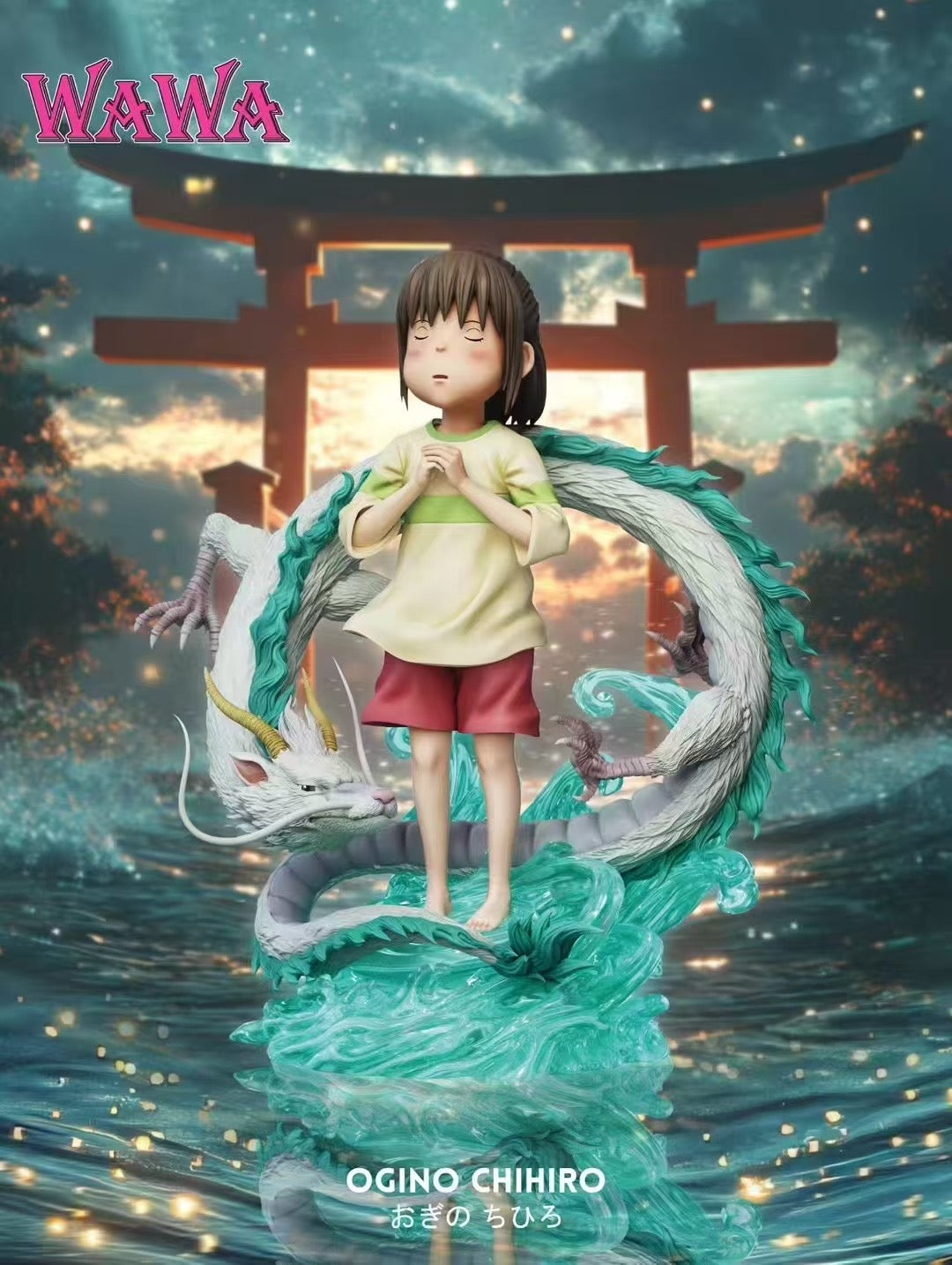Spy x Family WAWA Studio Anya Forger x Spirited Away Resin Statue
