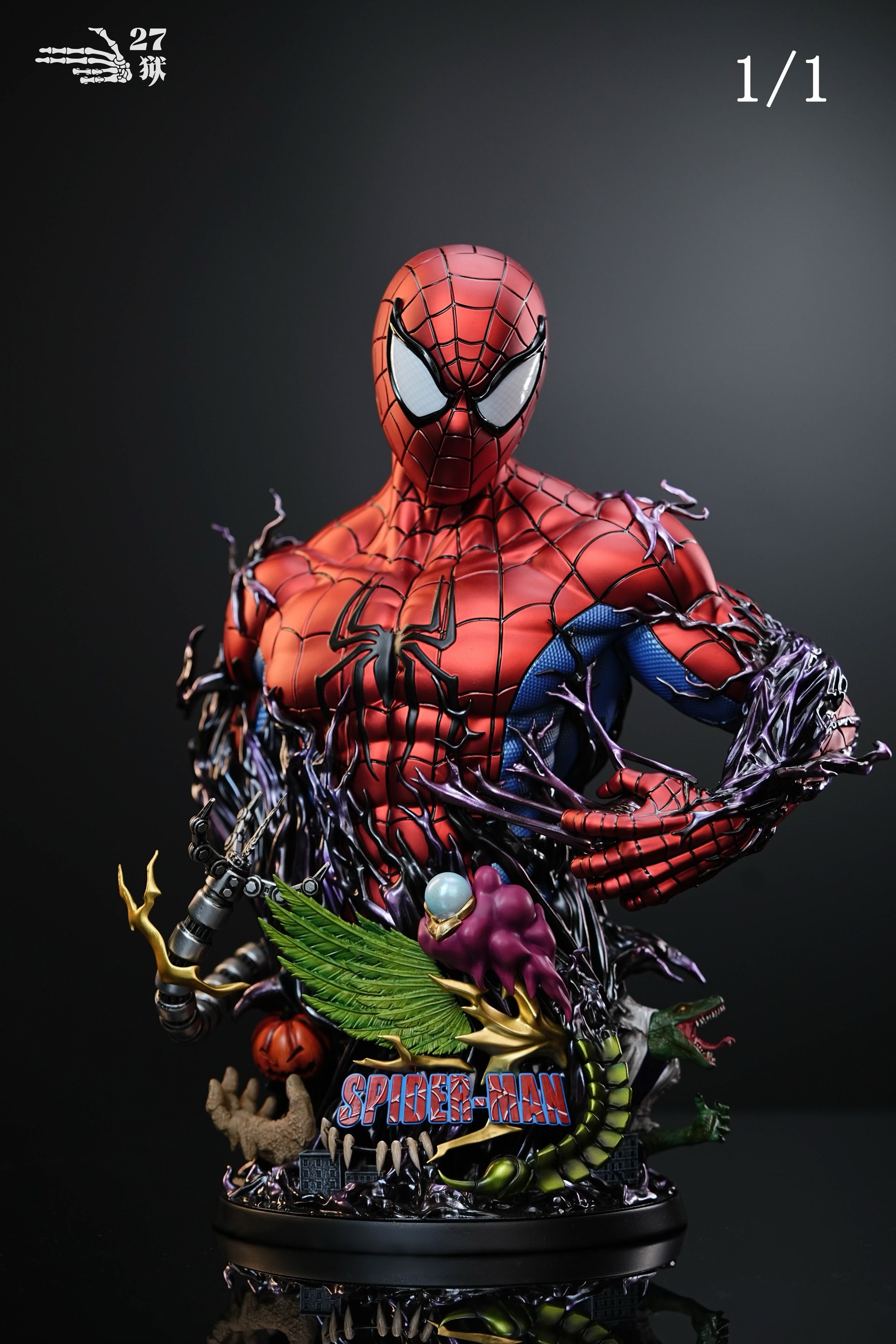 Marvel 27abyss Studio SpiderMan Life Size Bust – ClubHouse Statues