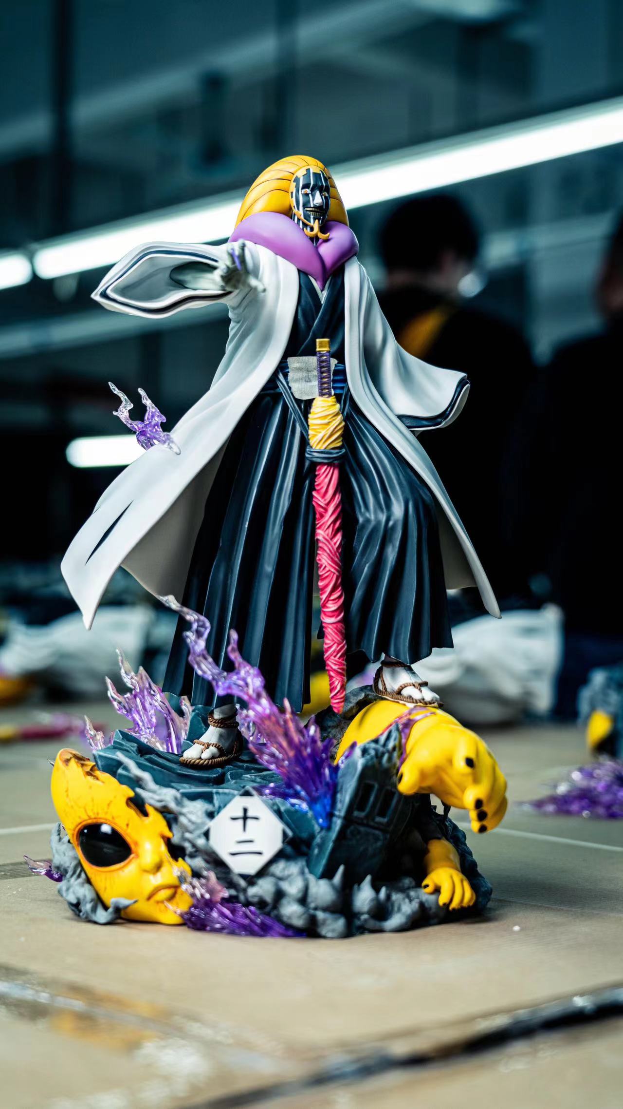 Bleach Niren x IW Studio Kurotsuchi Mayuri Resin Statue