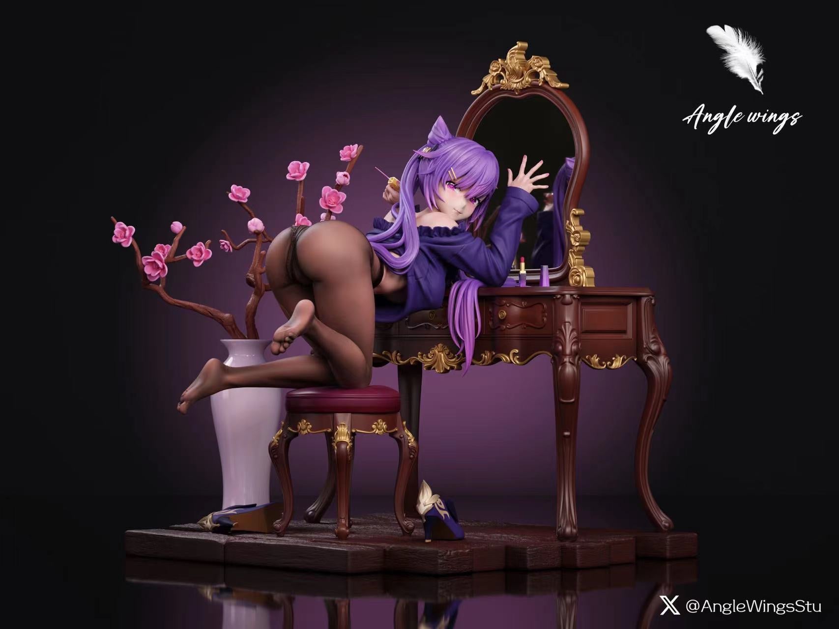 Genshin Impact Angle Wings Studio KeQing  ClubHouse Statues