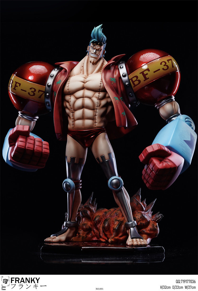 こいGGーStudioフランキー One Piece GG Studio Franky Resin Statue – ClubHouse Statues