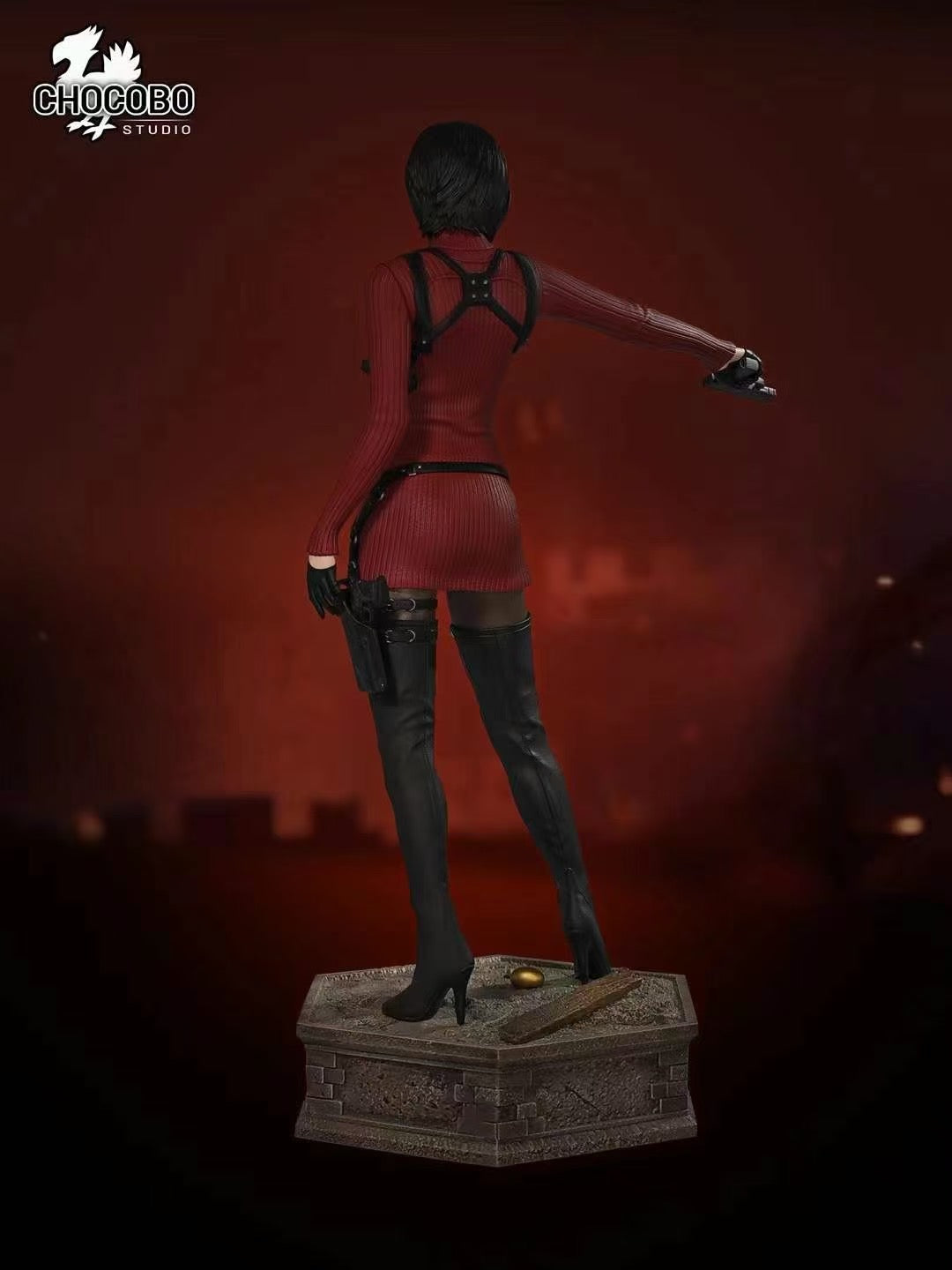 Resident Evil Chocobo Studio Ada Wong Resin Statue