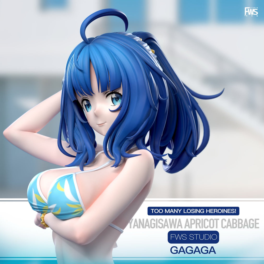 Too Many Losing Heroines FWS Studio Anna Yanami Resin Statue