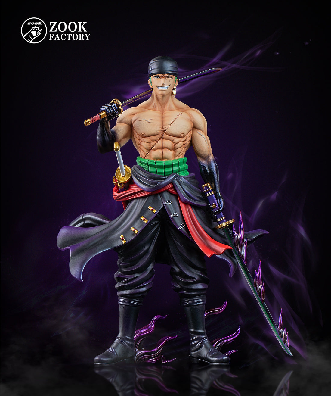 One Piece Zook Factory Zoro Resin Statue