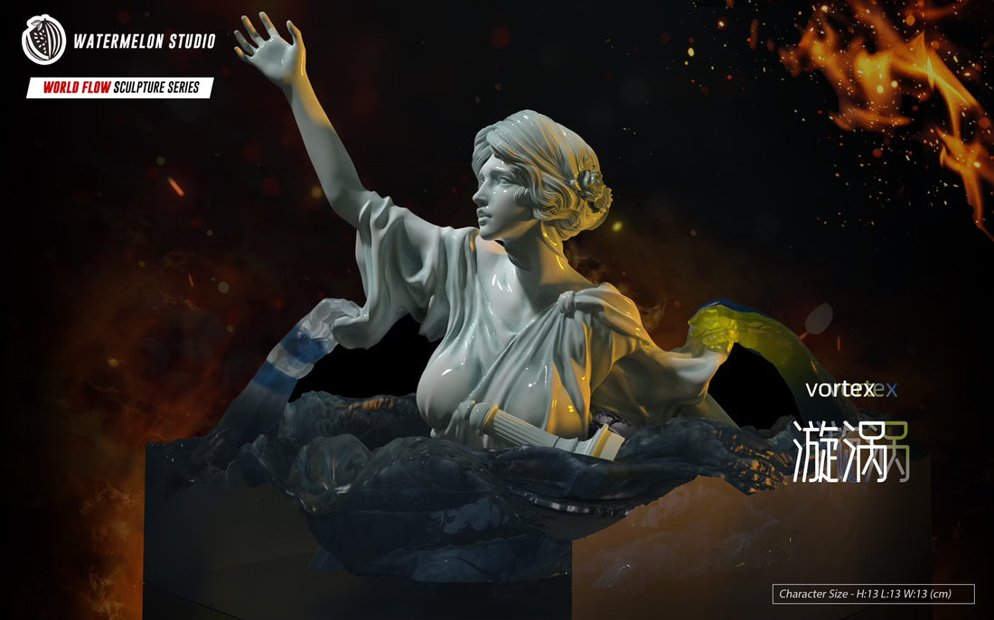 Original Watermelon Studio Vortex Resin Statue