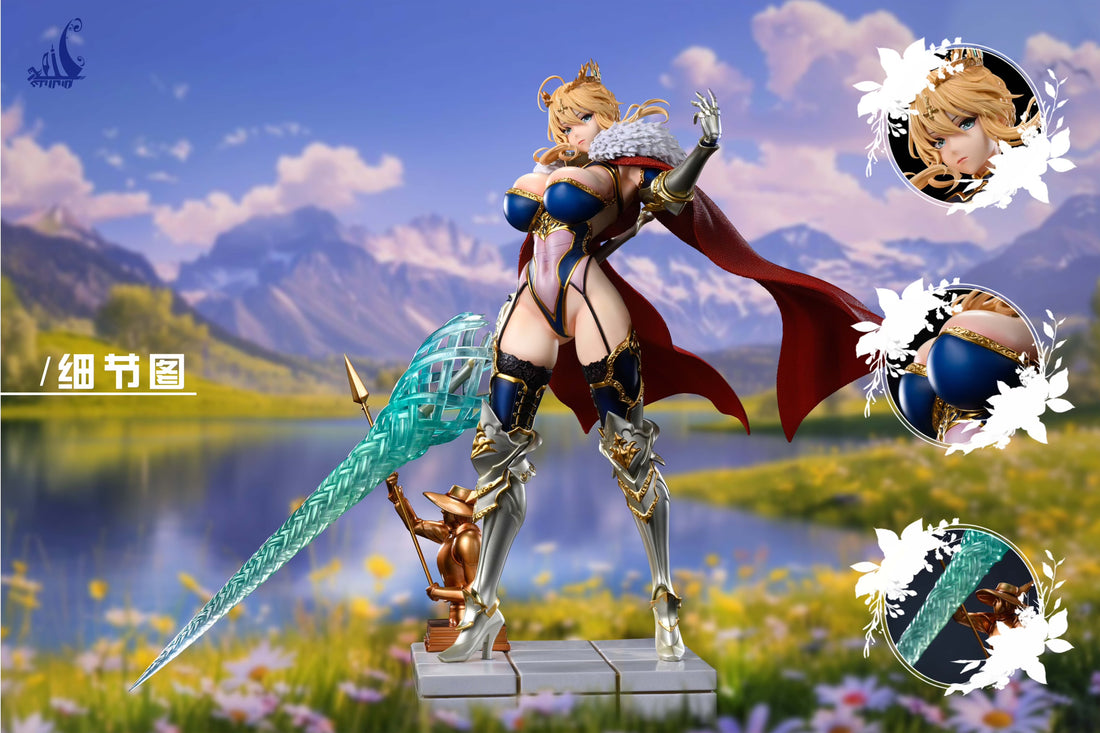 Fate Grand/Order Lancer Xpic Studio Altria Pendragon & Altria Pendragon Alter Artoria Resin Statue
