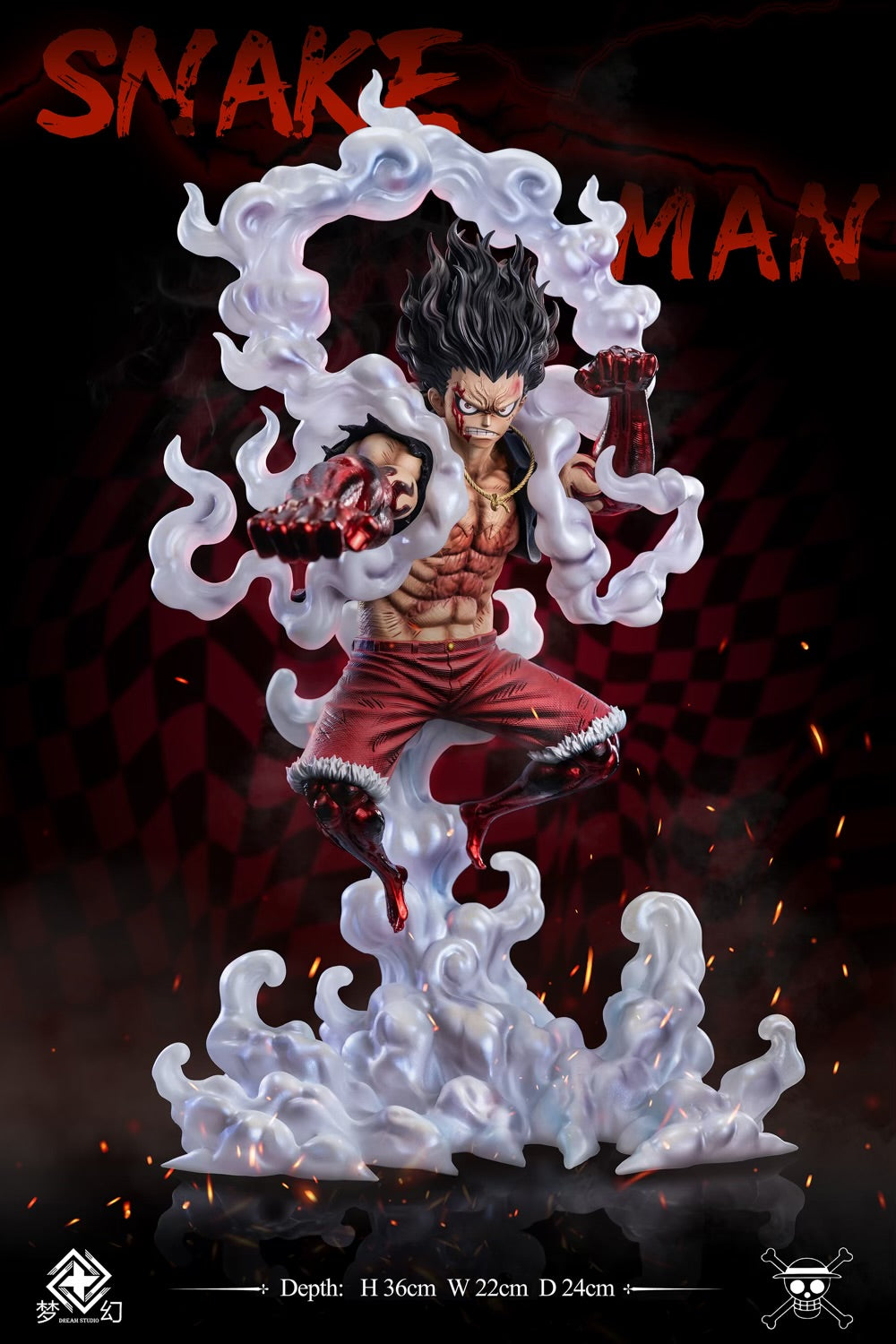 gear snake man One Piece Dream Studio Gear 4 Snakeman Luffy