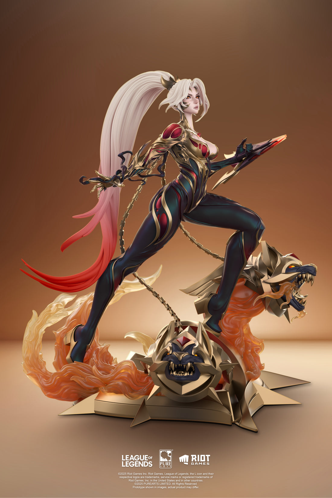 League of Legends PureArts Studio Immortal Kai Sa Cassiopeia Licensed Resin Statue