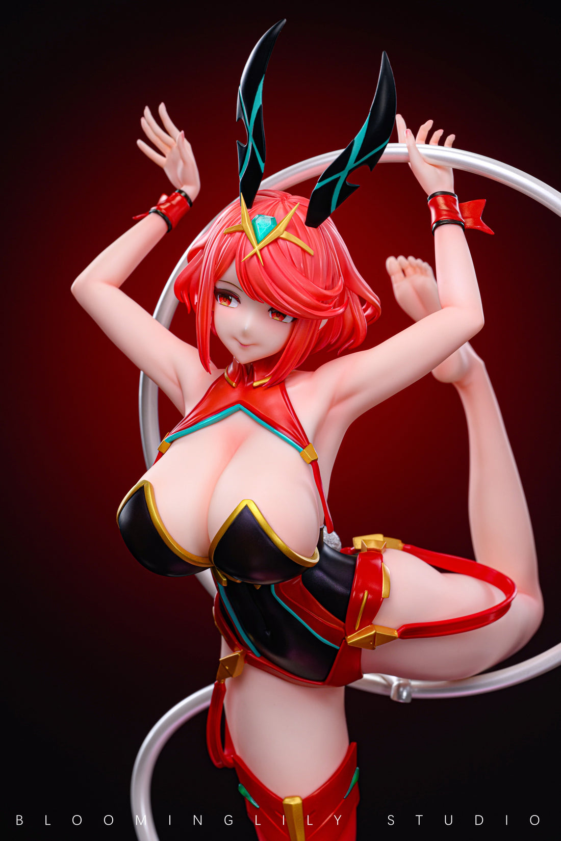 Xenoblade Chronicles Blooming Lily Studio Pyra Resin Statue