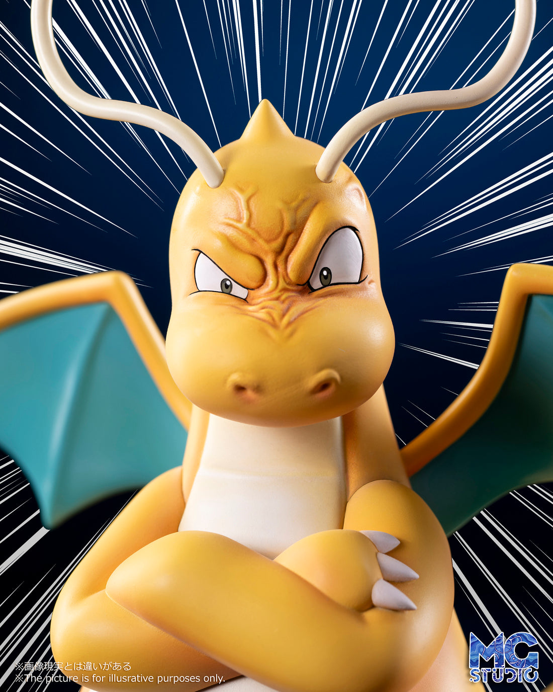 Pokemon MG Studio Dragonite Resin Statue