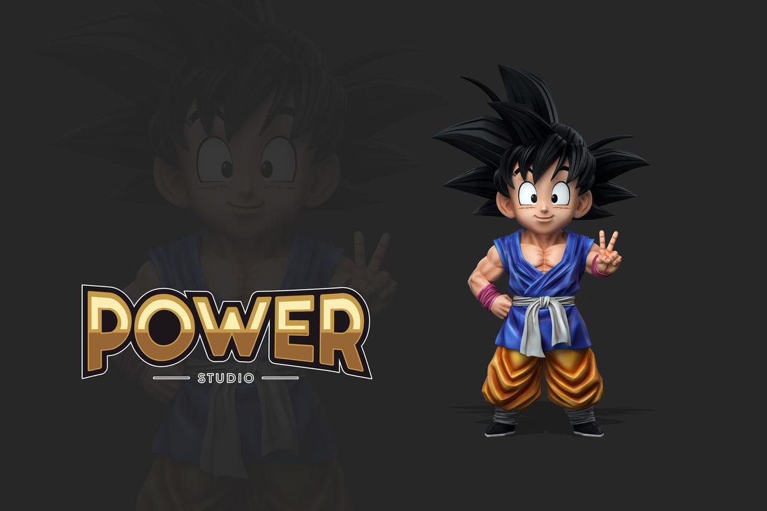 Dragon Ball Power Studio GT Son Goku Statue