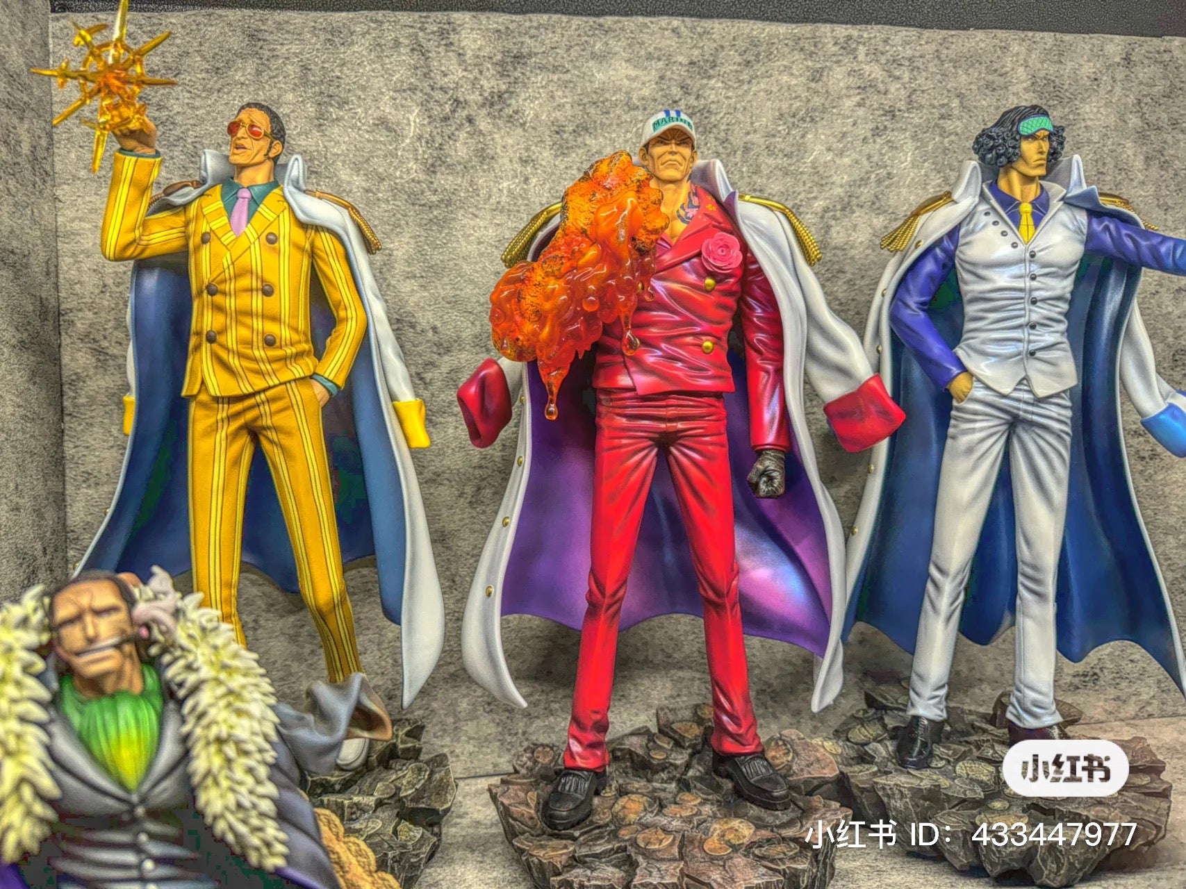 One Piece Licking Dog Studio Borsalino Kizaru x Kuzan Aokiji