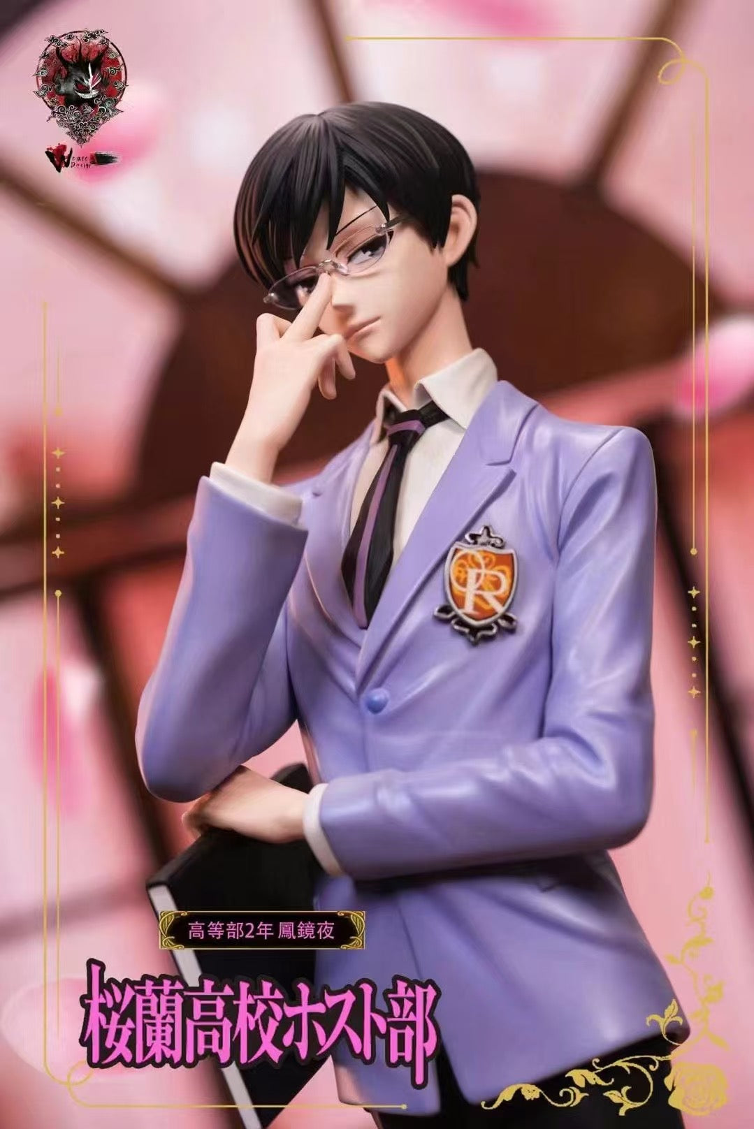 Ouran High School Host Club Weare A Design Studio Kyoya Ootori Resin Statue