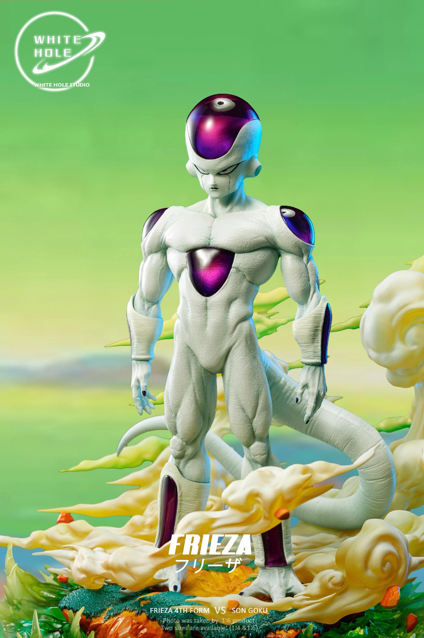 Dragon Ball White Hole Studio Frieza 4th Form – ClubHouse Statues