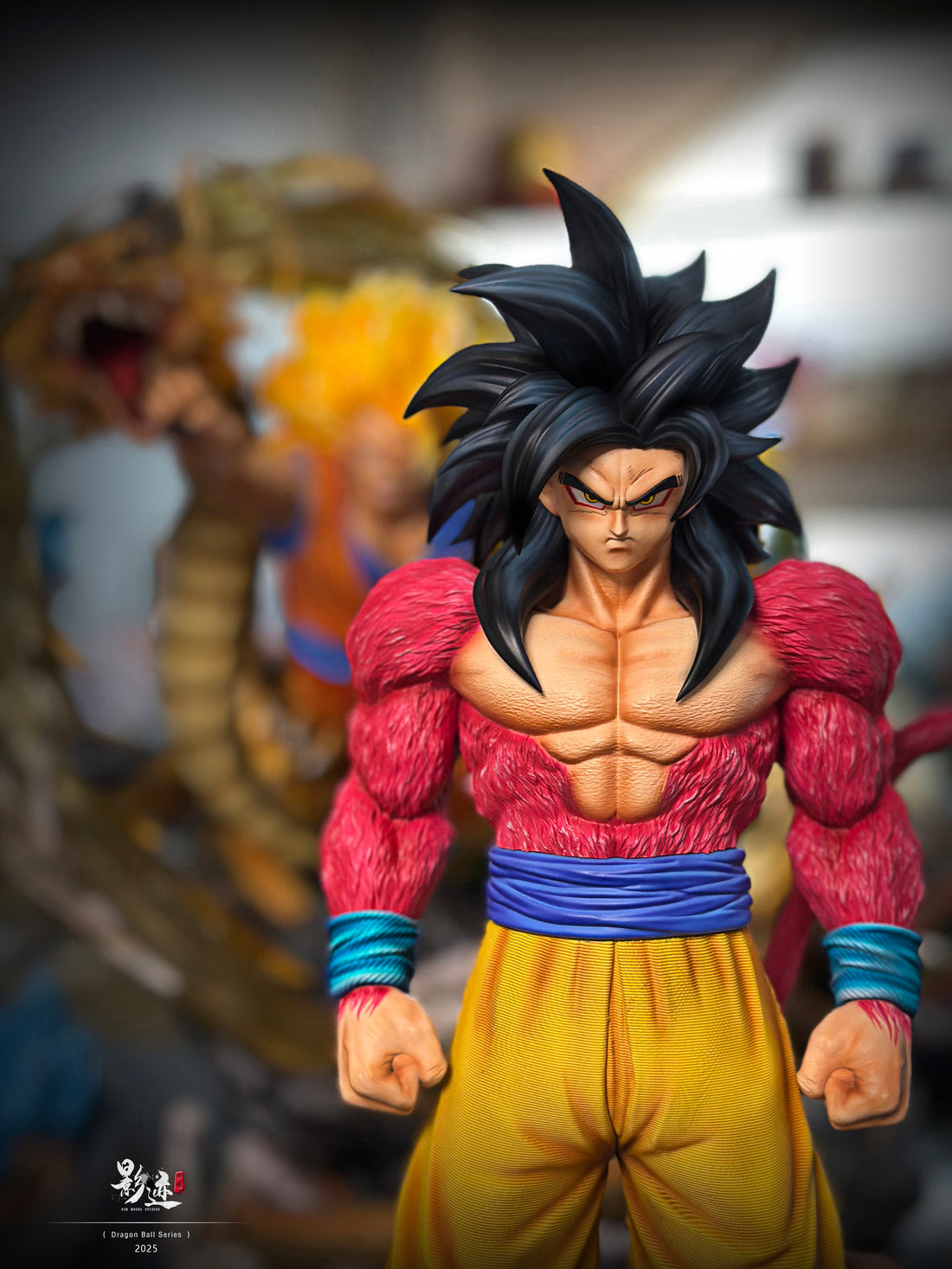 Dragon Ball Dim Model Studio SS4 Goku Resin Statue