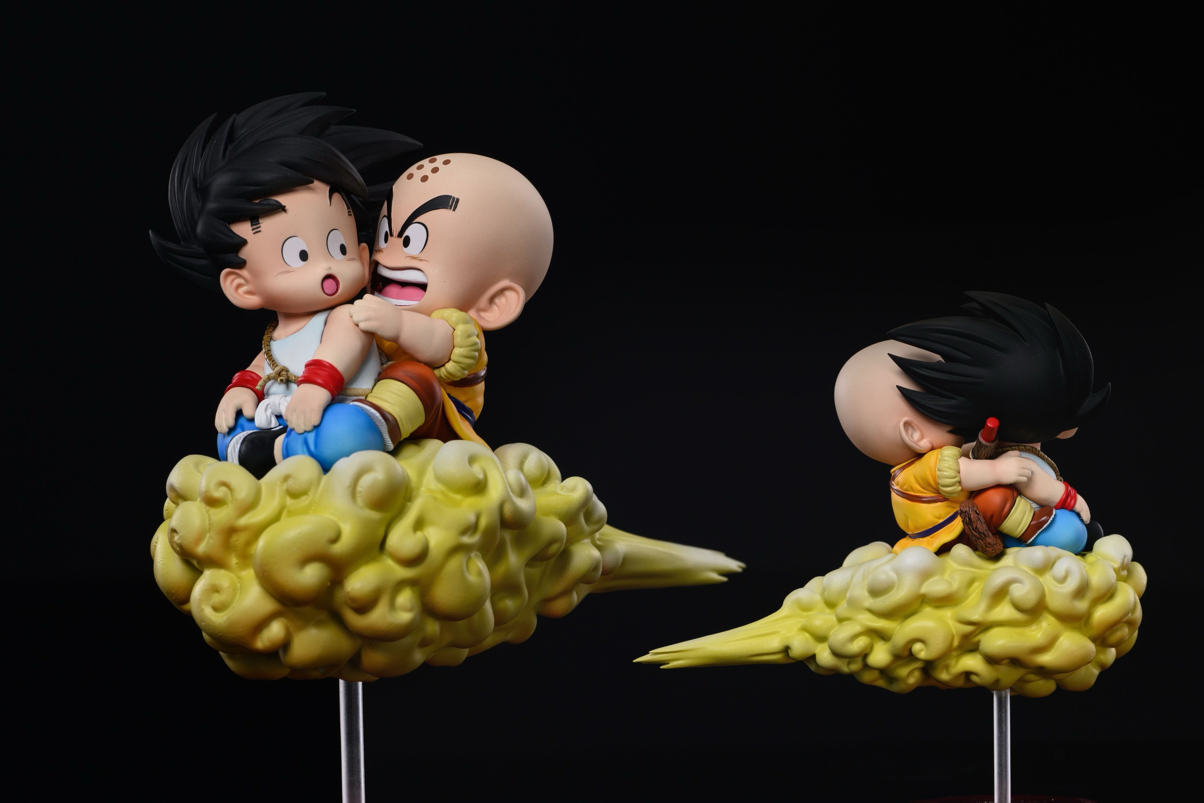 Dragon Ball LeaGue Studio Goku and Krillin on Nimbus Resin Statue