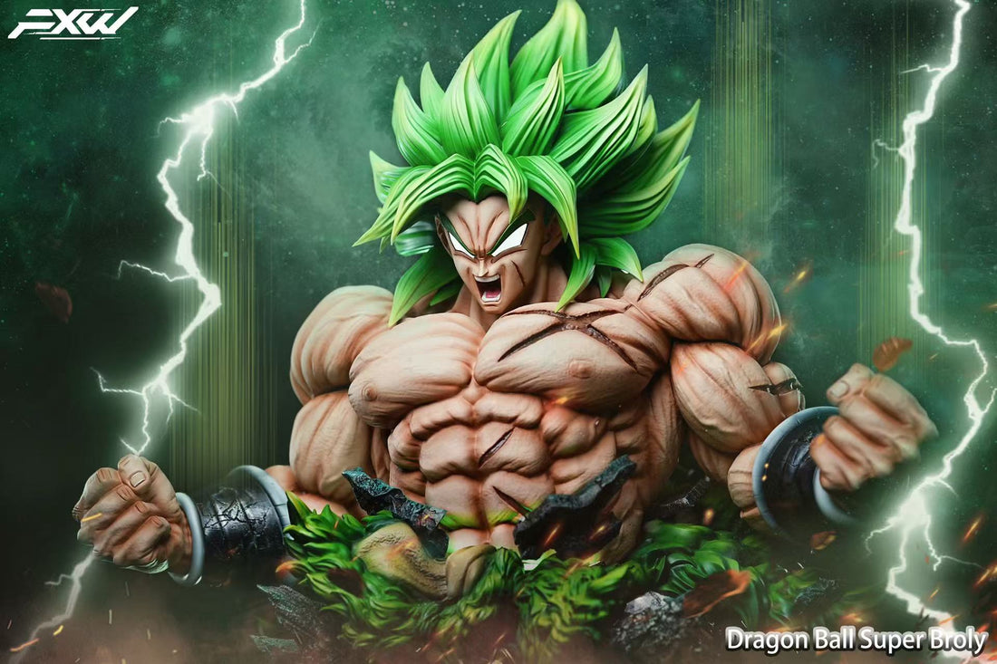 Dragon Ball FXW Studio Broly Bust Resin Statue
