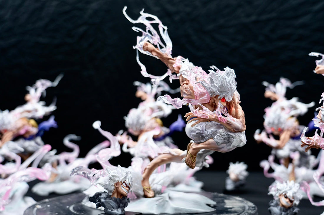 One Piece Iron Curtain Studio Angry Nika Luffy Resin Statue