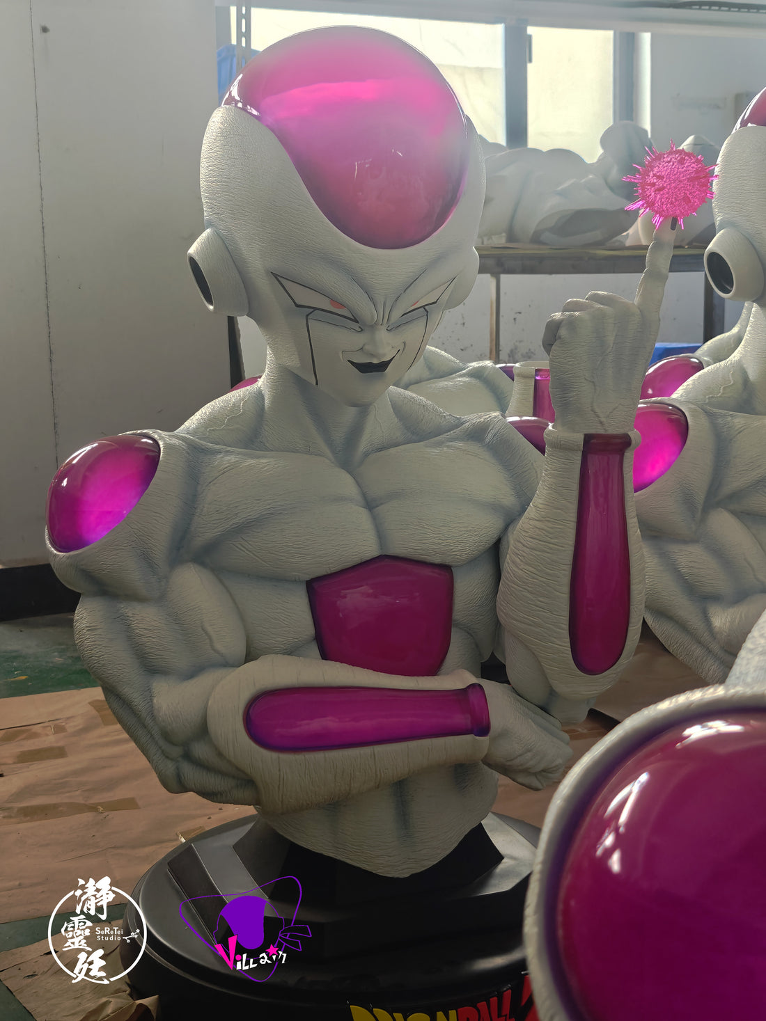 Dragon Ball Seretei Studio Frieza 4th Form Lifesize Bust Resin Statue