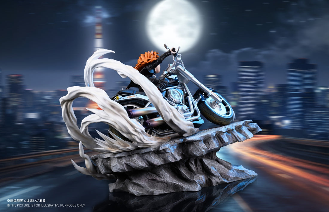 Detective Conan YYDS Studio Motorcycle Haibara Ai Resin Statue