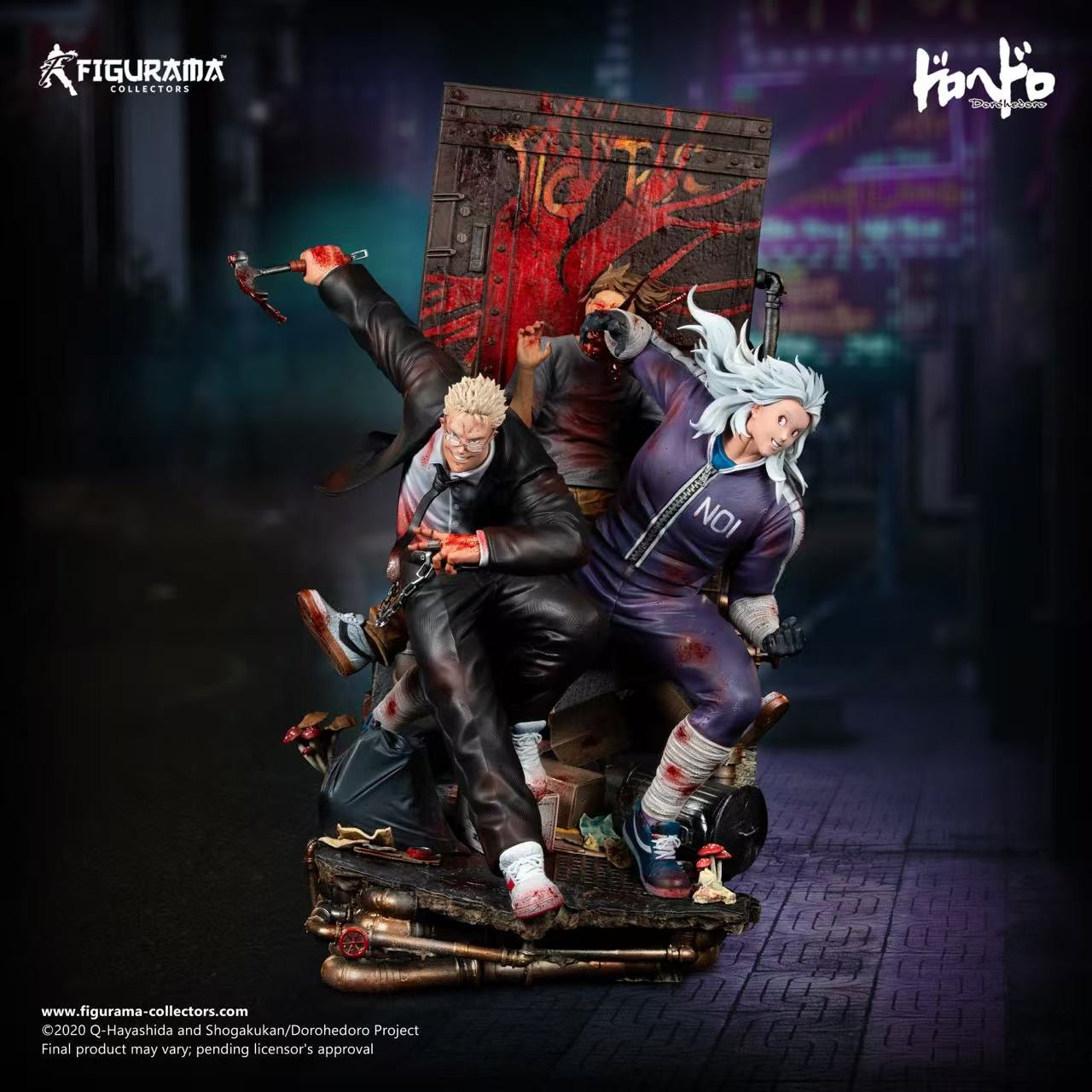 Dorohedoro Figurama Collectors Shin x Noi Licensed – ClubHouse Statues