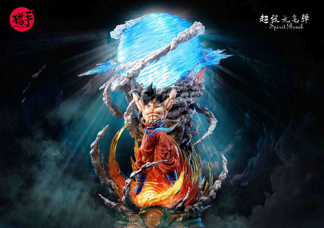 Dragon Ball Hunter Studio Goku Spirit Bomb Resin Statue